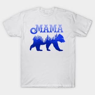 Mama Bear (Blue) T-Shirt